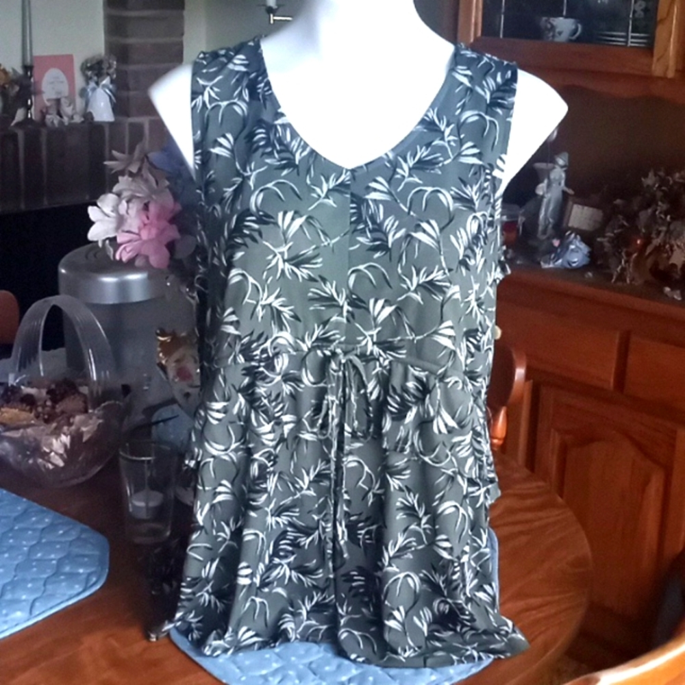 Style & Co. Ruffle Tank